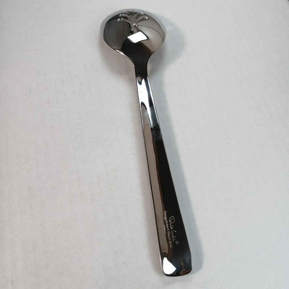 Robert Welch MERIT MIRROR 18/10 Sugar Spreader Serving Spoons Fork 5 pieces